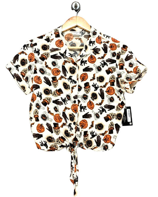 Spirit Cream For Women Crop Top M