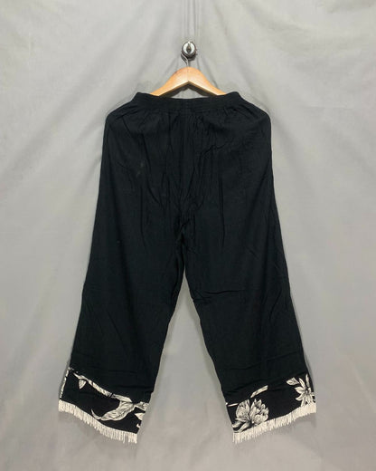 Paradiso Black Plazo For Women M