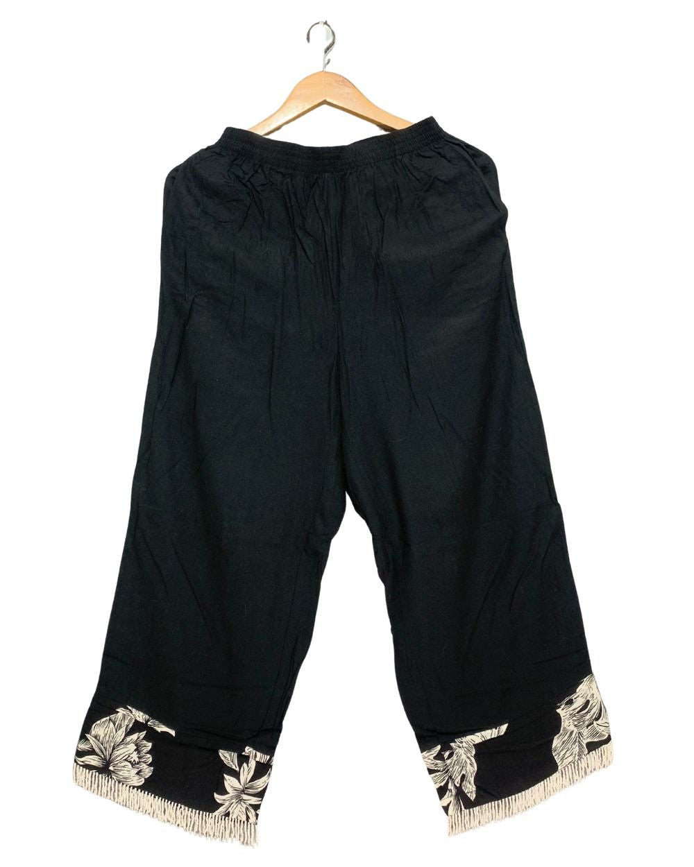 Paradiso Black Plazo For Women M