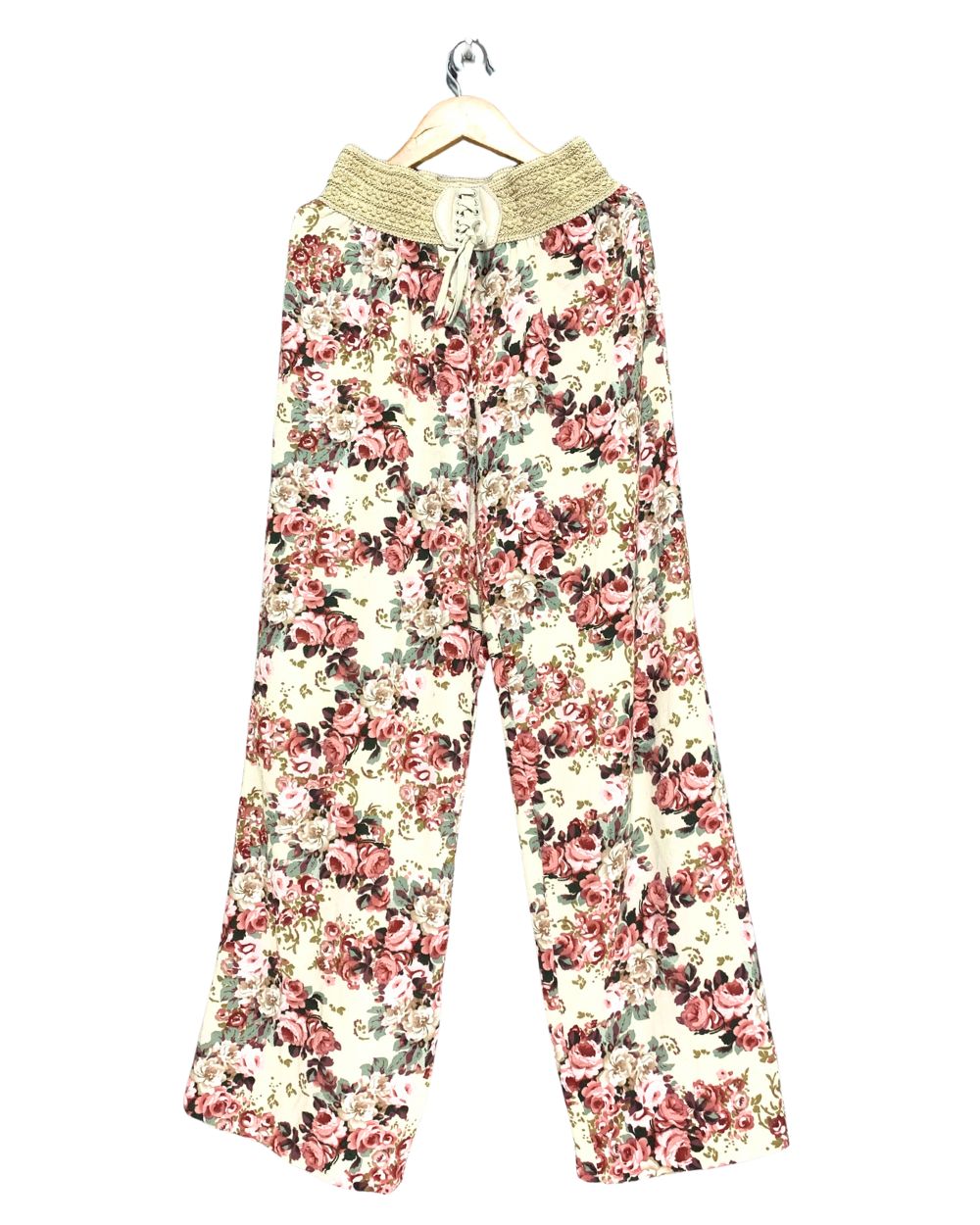 Rainbow Pink Plazo For Women M