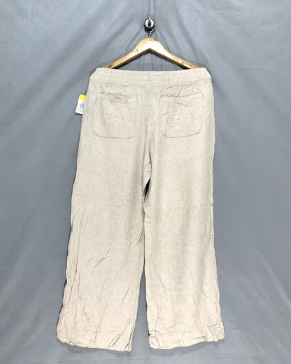 Old Navy Cream Plazo For Women M