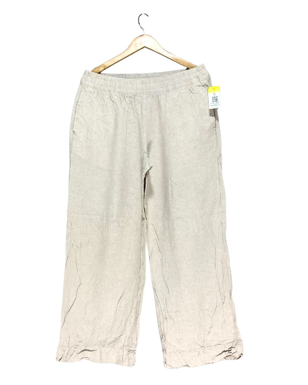 Old Navy Cream Plazo For Women M