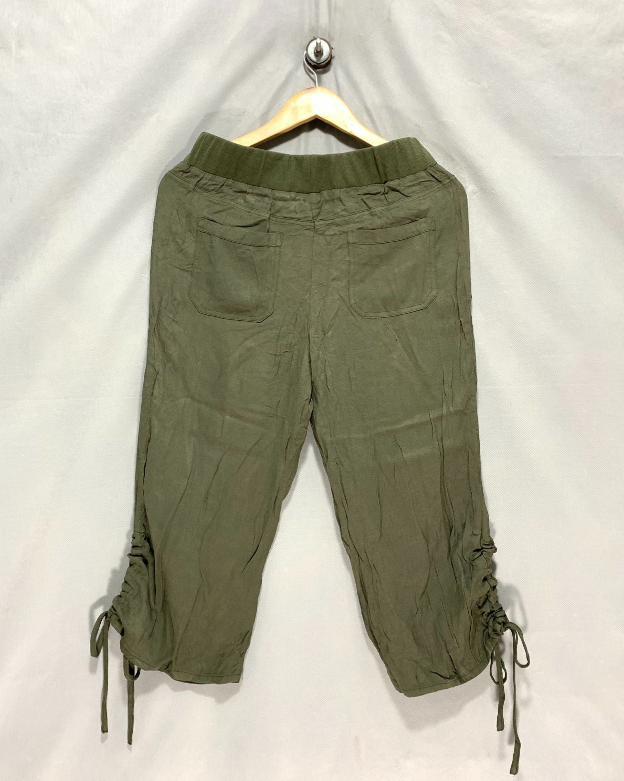 Indigo Rose Green Plazo For Women M