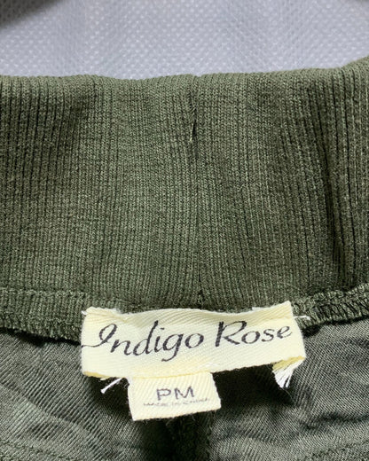 Indigo Rose Green Plazo For Women M