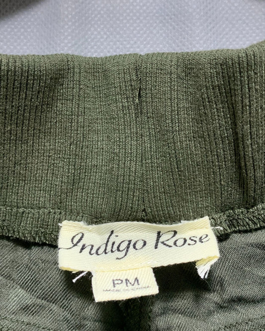 Indigo Rose Green Plazo For Women M