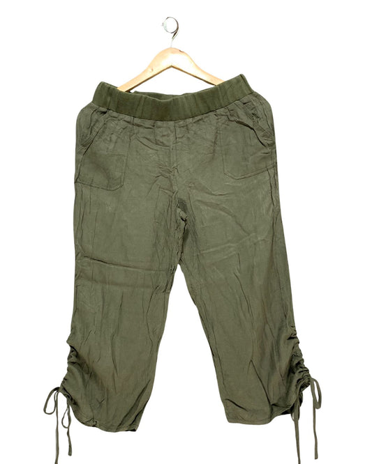 Indigo Rose Green Plazo For Women M