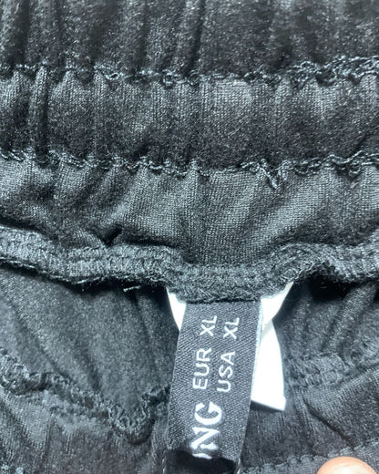 Dibaolong Black Plazo For Women XL