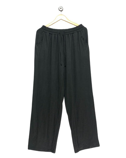 Dibaolong Black Plazo For Women XL