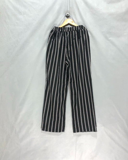 Thrift Queen Black Plazo For Women M