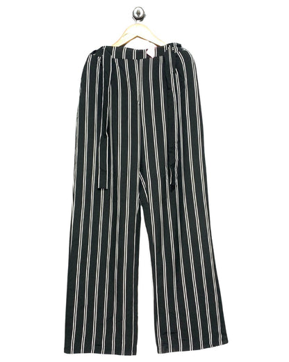 Thrift Queen Black Plazo For Women M