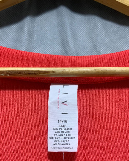 LIVI Pink Sweatshirt For Women 16 Years