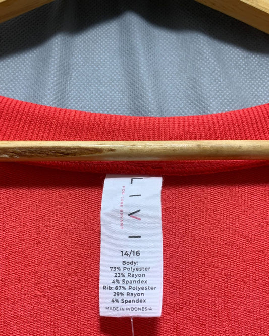 LIVI Pink Sweatshirt For Women 16 Years