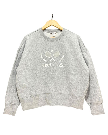 Reebok Gray Sweatshirt For Women S