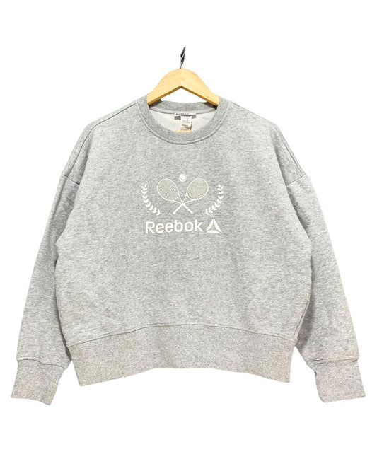 Reebok Gray Sweatshirt For Women S