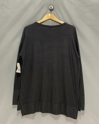 Time And Tru  Black Sweatshirt For Women M