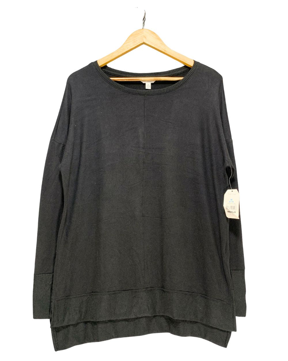 Time And Tru  Black Sweatshirt For Women M