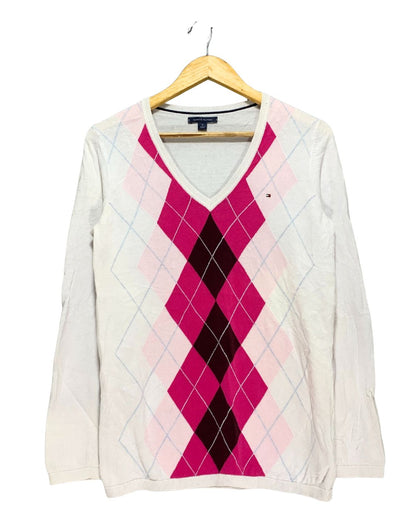 Tommy Hilfiger Pink Sweatshirt For Women M