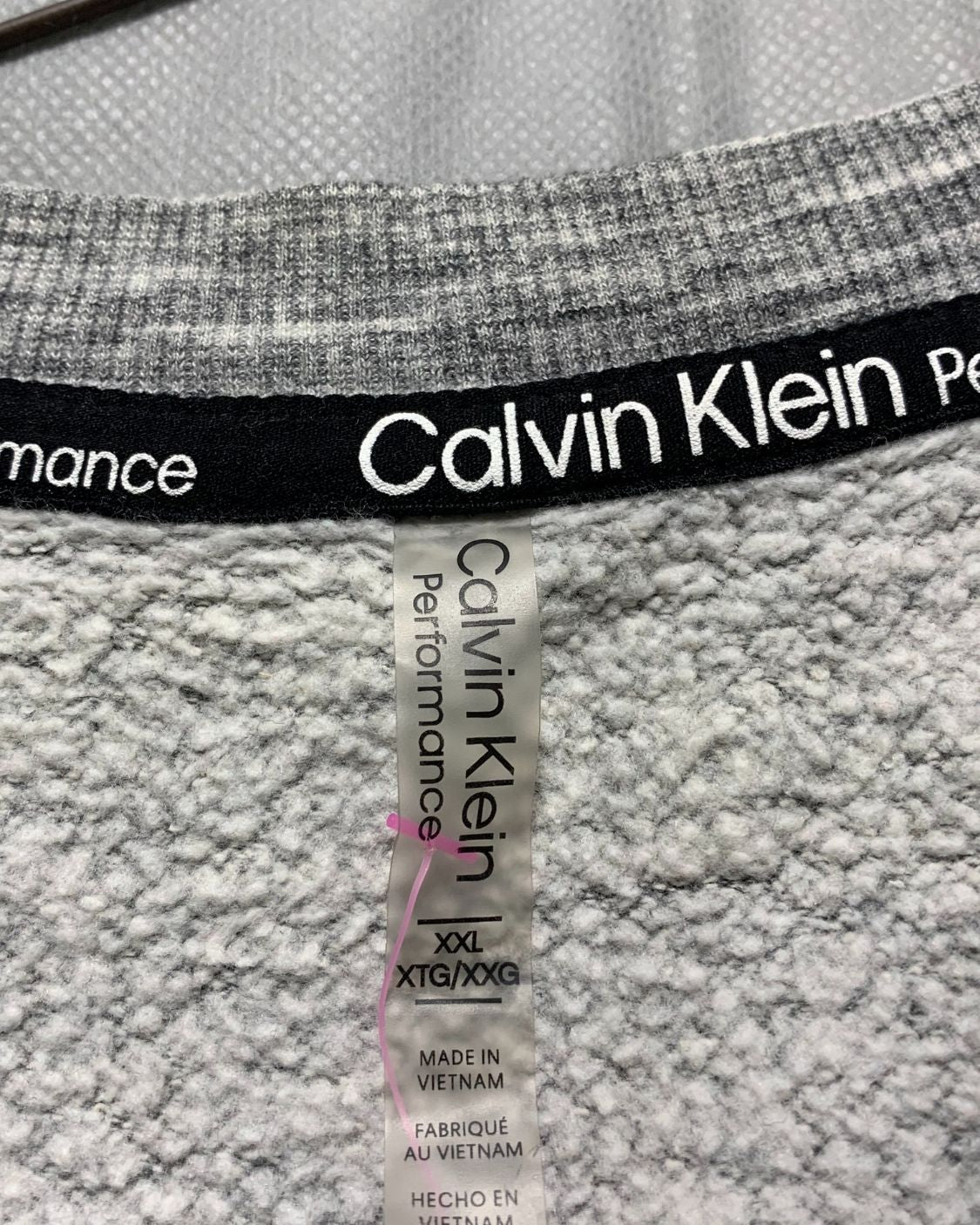 Calvin Klein Gray Sweatshirt For Women XXL
