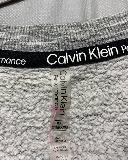 Calvin Klein Gray Sweatshirt For Women XXL