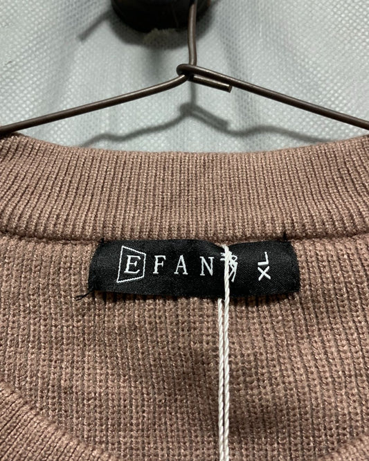 EFAN Brown Sweatshirt For Women XL