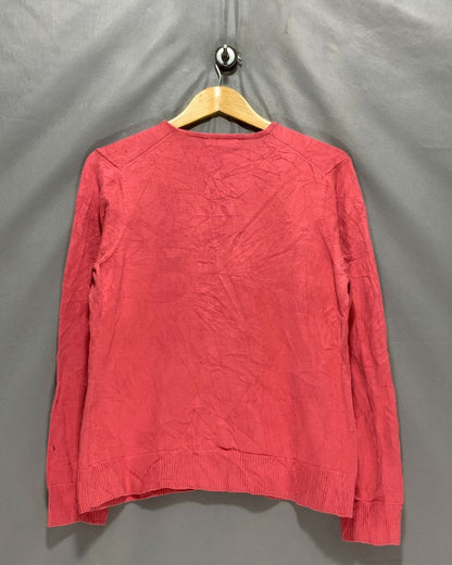 Land's End Pink Sweater For Women M