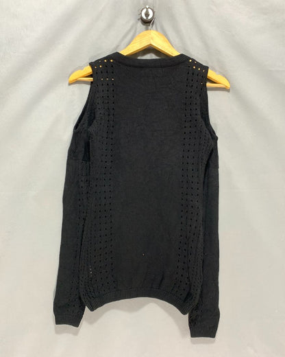 Patty Boutik Black Sweater For Women S