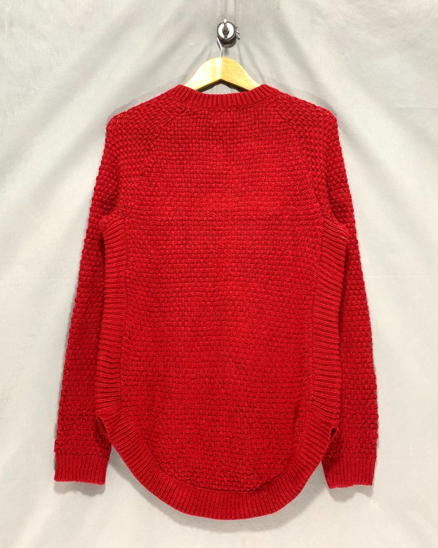 St John's Bay Red Sweater For Women M