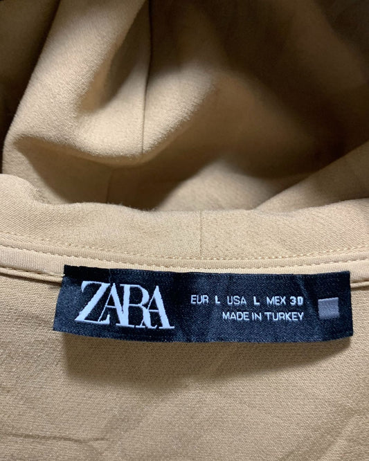 Zara Cream Hoodie For Women L