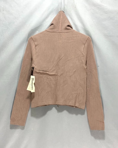 No Boundaries Maroon Zipper For Women 18 Years