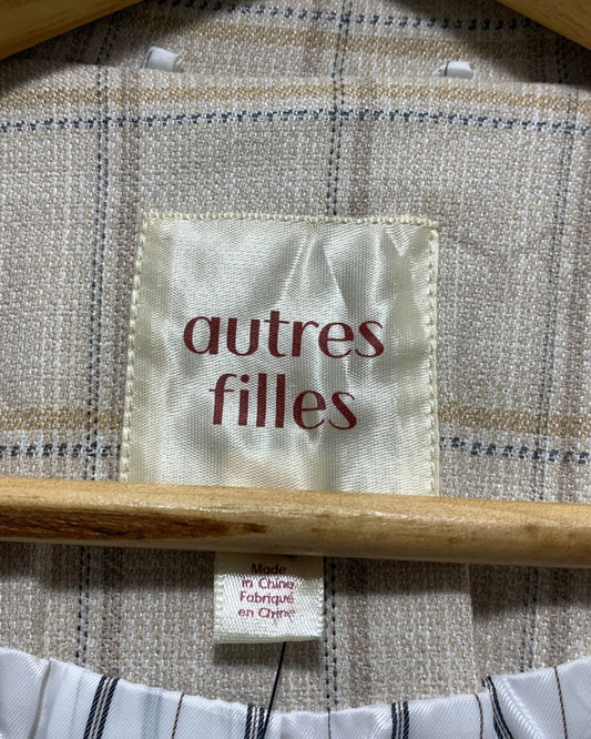 Autres Filles Cream Coat For Women L