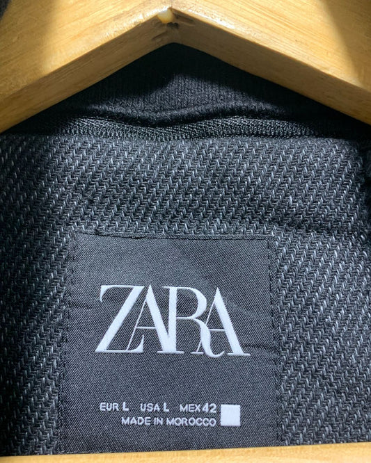 Zara Black Coat For Women L