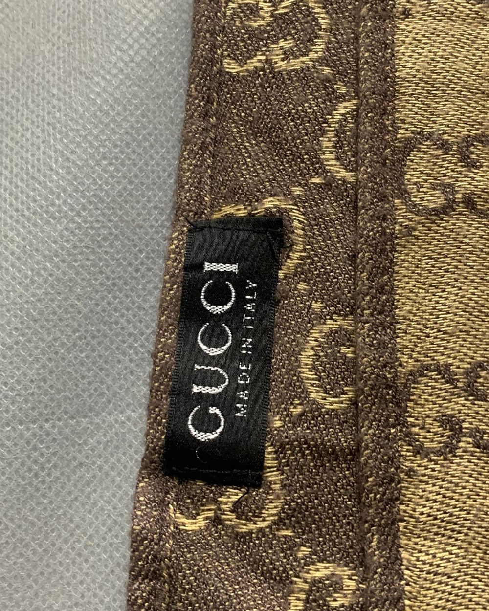 Gucci Brown Muffler For Women