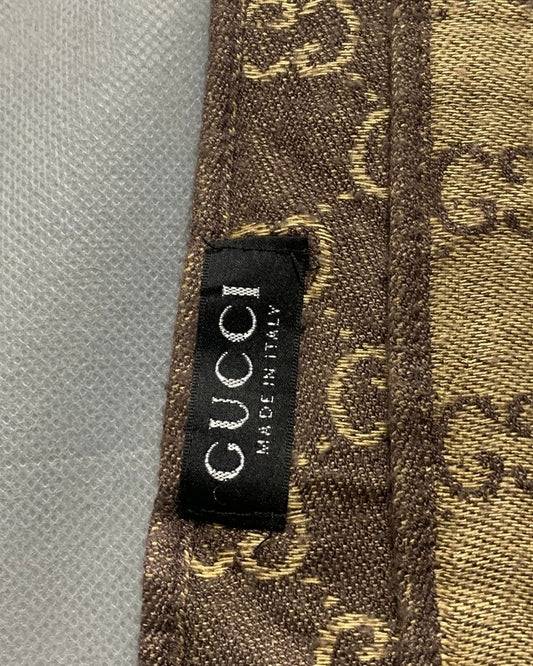 Gucci Brown Muffler For Women