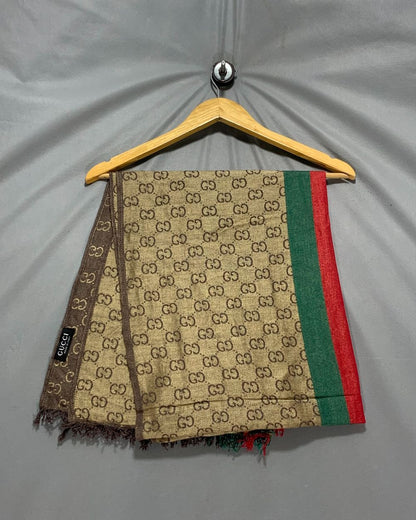 Gucci Brown Muffler For Women