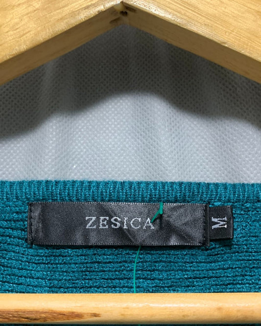 Zesica Green Sweater For Women M