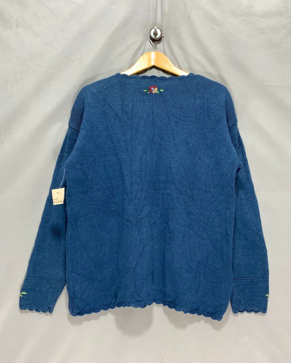 Capacity Blue Sweater For Women L