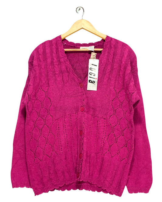 Lucia Purple Sweater For Women L