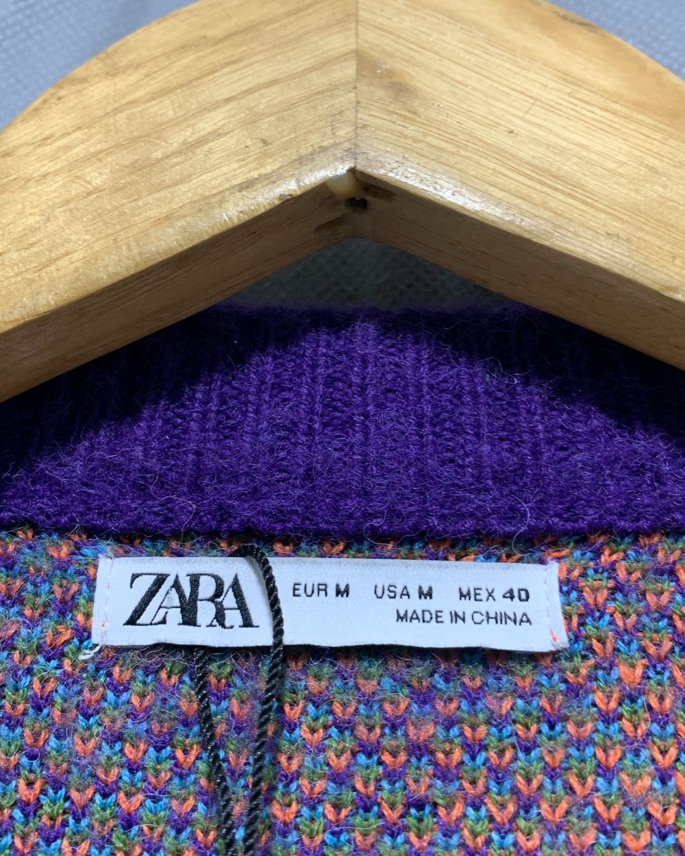 Zara Multi Sweater For Women M