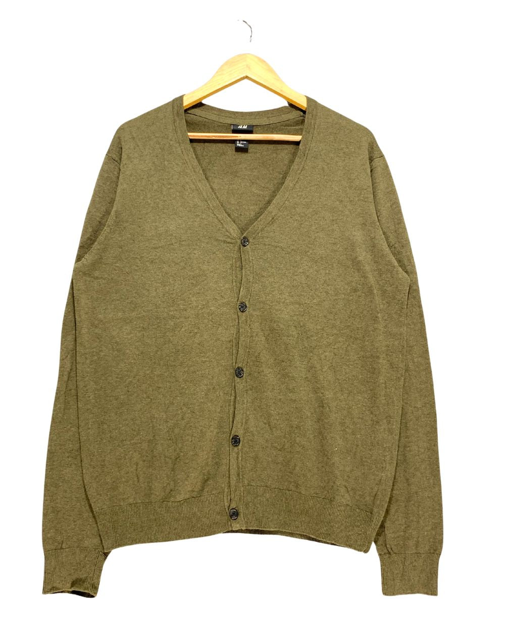 H&M Green Sweater For Women L