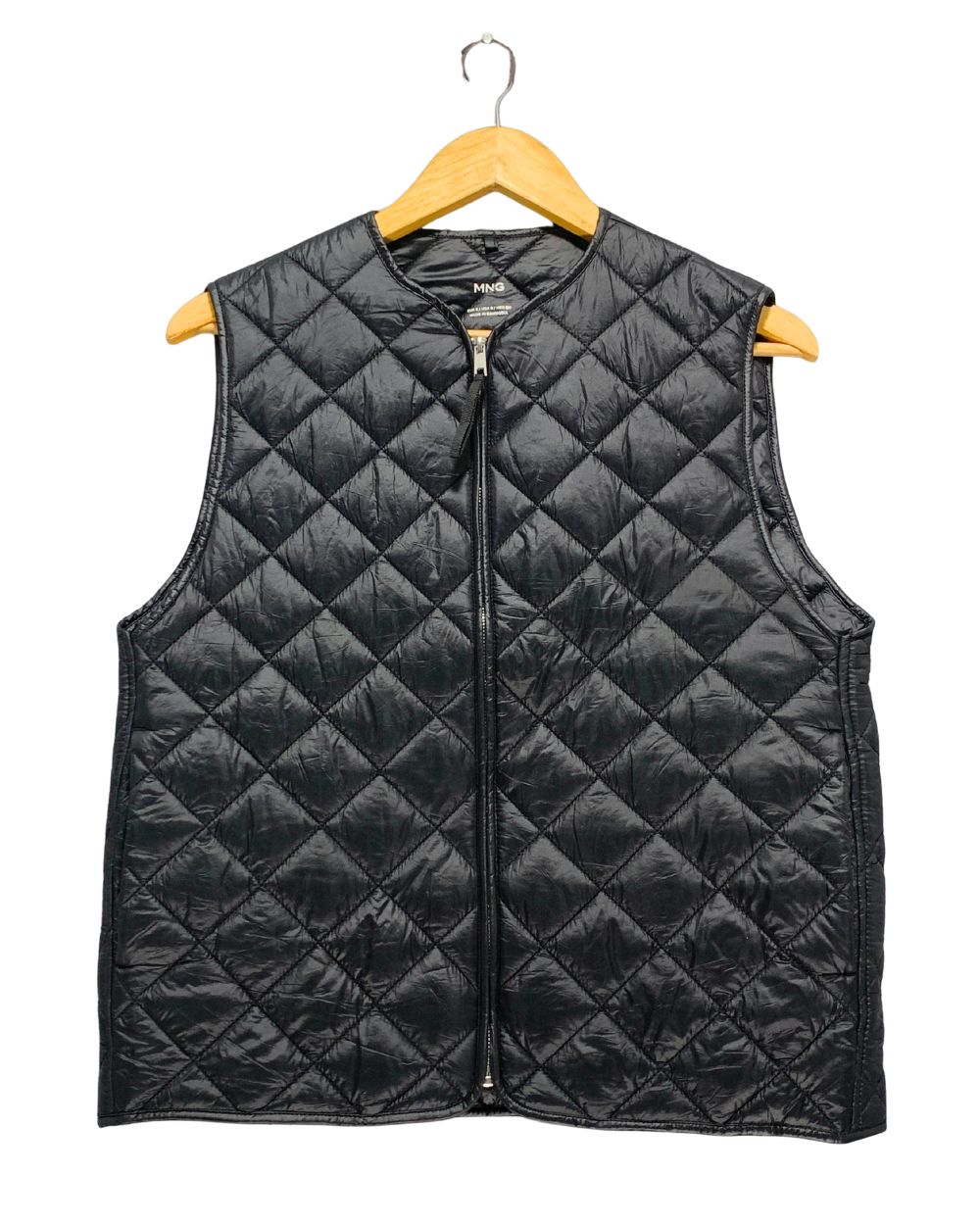 MNG Black Vest Jacket For Women S