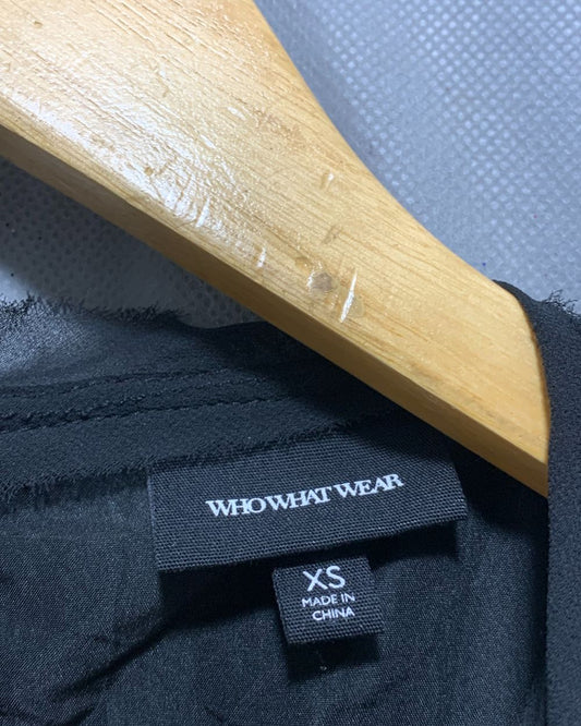 Who What Wear Black For Women Crop Top XS