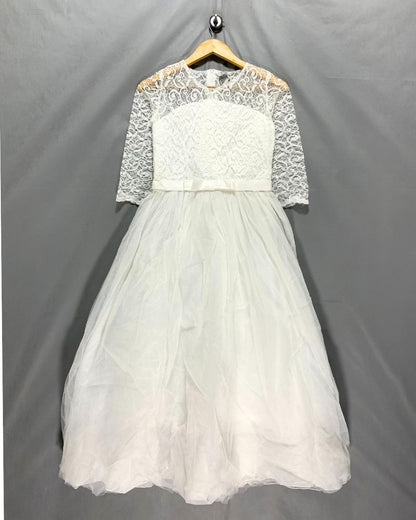 Thrift Queen White For Women Dresses S