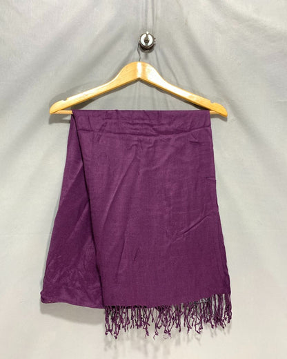 Thrift Queen Purple Cape Shawl For Women