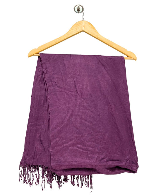 Thrift Queen Purple Cape Shawl For Women