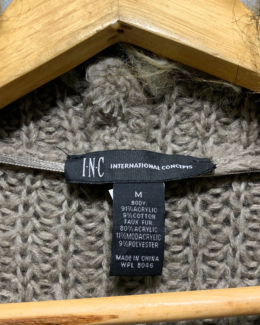 International Concepts Gray Cape Shawl For Women