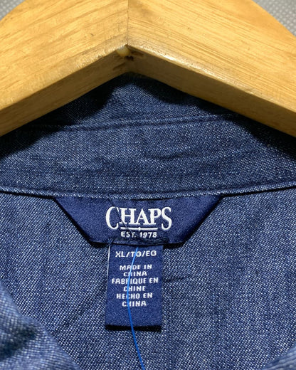Chaps Blue Shirt For Women XL