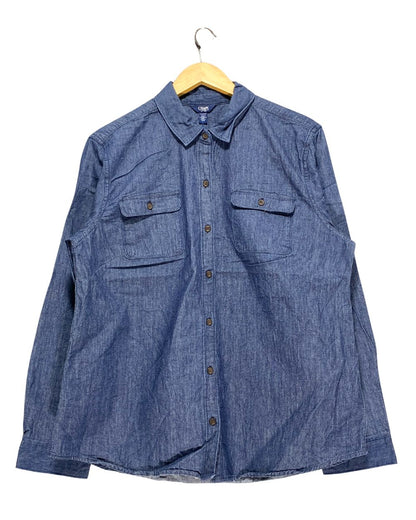 Chaps Blue Shirt For Women XL