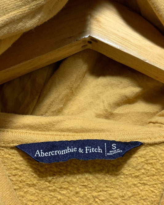 Abercrombie Yellow Hoodie For Women S