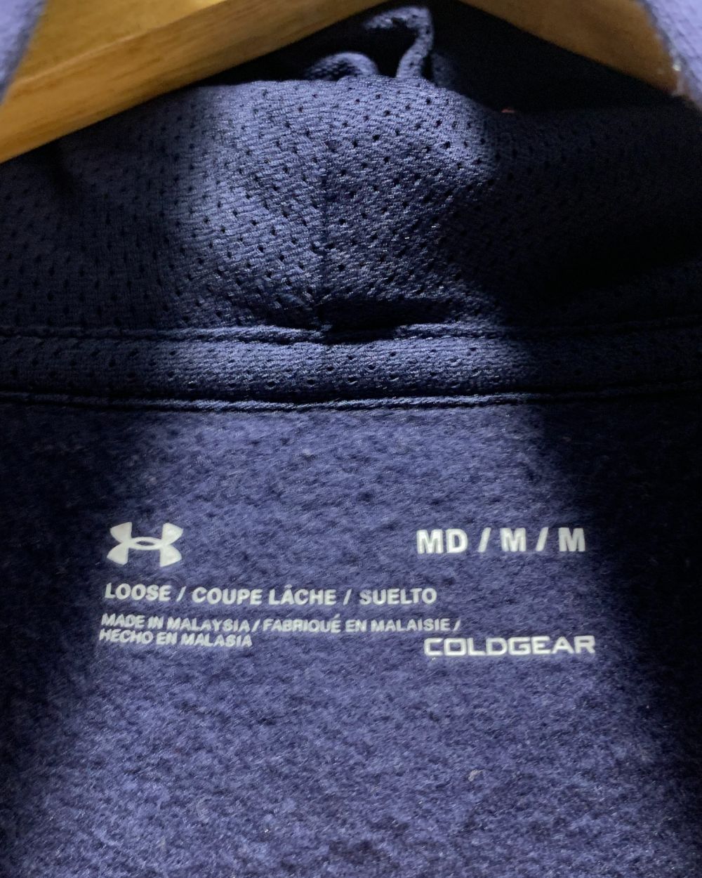 Under Armour Blue Hoodie For Women M