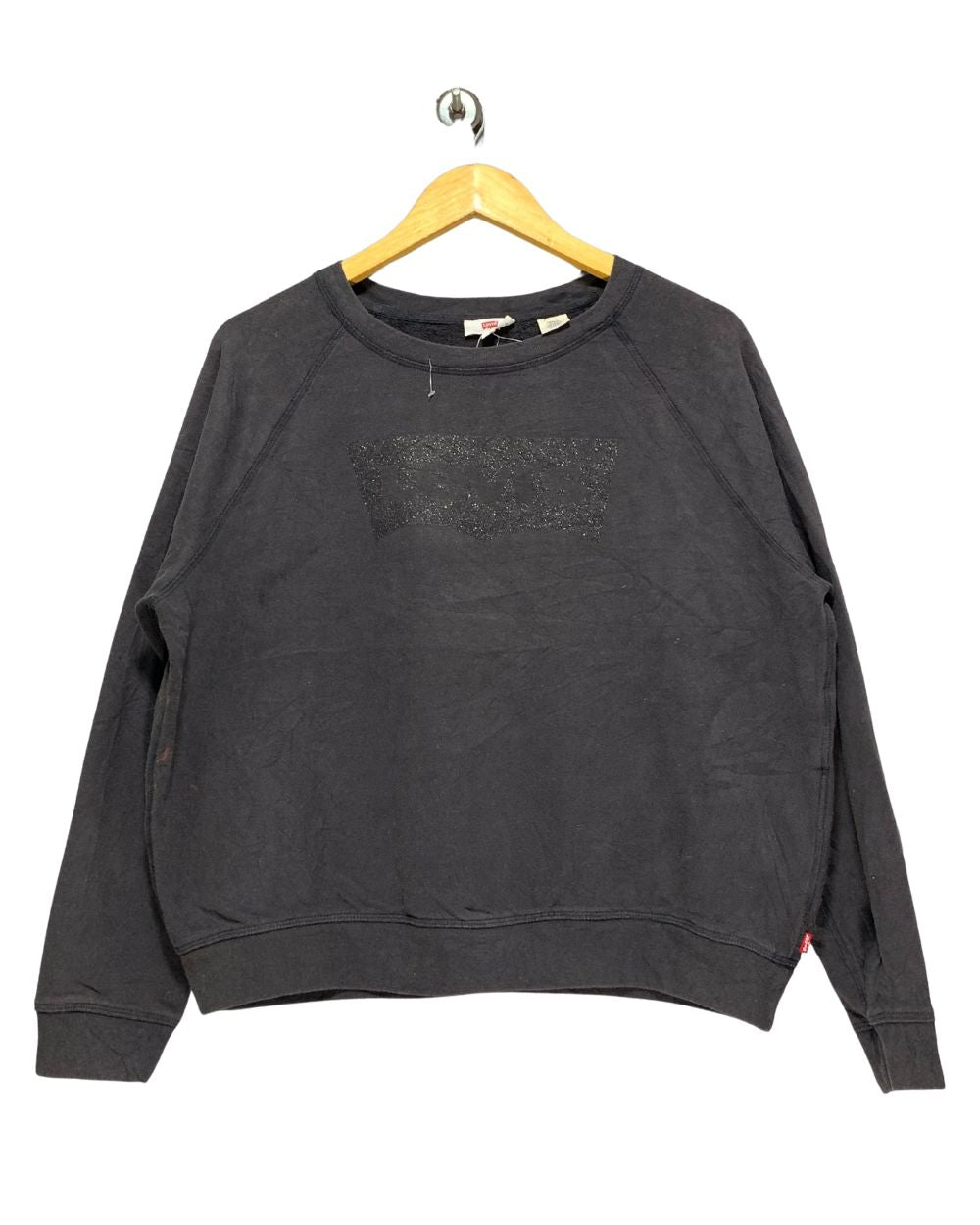 Levi's Black Sweatshirt For Women XL